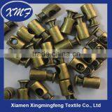 Antique Brass Metal Cord Lock Stopper thumbnail-2