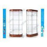 Five Shelves Glass Display Showcases With Locking Sliding Door thumbnail-1