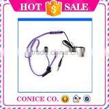 Custom Colors Stereo Noise Cancelling Function Metal Plug Zipper In-Ear Earphone thumbnail-6