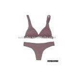 Quality Women's Underwear Set Made of Cotton/spandex thumbnail-1