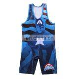 Sublimated Customized Wrestling Singlets for Wholesale thumbnail-4