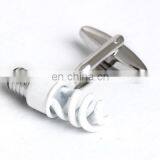 Novelty White Little Bulb Shirt Cufflinks thumbnail-4