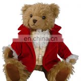 New plush stuffed fabric toy sitting singing teddy bear soft plush toy for children kids Umay-T099