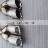 Universal Fits Car Stainless Steel Chrome Round Exhaust Tail Muffler Tip Pipe thumbnail-2