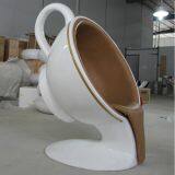 Fiberglass Coffee Cup-shaped Chair thumbnail-3