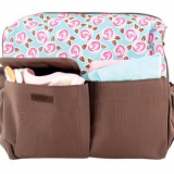 waterproof polyester diaper bag with long shoulder from China