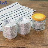 Disposable Egg Tarts Mold Round Aluminum Foil Pie Mould for Steamed Cupcake Rice Cakes Tartlets Small Baking Tools thumbnail-4