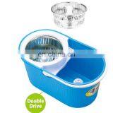 Most Popular Microfiber 360 Twister Hand Press Super Easy Floor Dust Cleaning Spin Magic Rotating Mop thumbnail-2