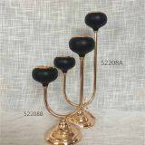 Modern Gold Metal Candle Holder From China thumbnail-4