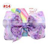 15styles Children Girl Hairpins Kids Cartoon Mermaid Butterfly Unicorn Print Barrettes thumbnail-6