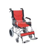 Aluminum medical hospital wheelchair for the disabled and elderly