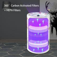 Ceramic Air Purifier LED-UV Disinfection 5V USB thumbnail-4