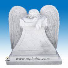 Marble Weeping Angel Statues for Sale thumbnail-3