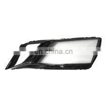 PORBAO Car Black Border Headlight Glass Lens Cover for OctaviA 17-19 Year thumbnail-1