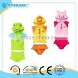 Wholesale Tankinis Hooded Baby Swimwear Suit With Cute Animal Design for Summer thumbnail-2