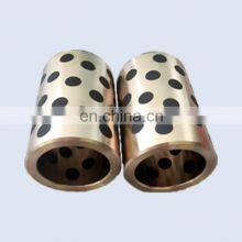 JDB081015 Wholesale Sliding Bearings Self Lubricating Graphite Bearing Bushing Copper Sleeve