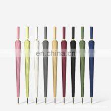 Luxury Automatic Sales Premium High Quality Logo Cheap Pink White Umbrella 24 Bones thumbnail-1