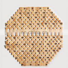 High Quality Natural Synthetic Wood Mat Non-Slip Environmental Friendly Bathroom Bamboo Floor Mat thumbnail-2