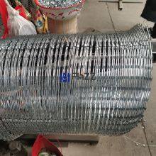 High Security Steel Blade Wire 450mm BTO-22 Galvanized Blade Wire Concertina Razor Barbed Wire thumbnail-4