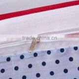 Warm and Confortable Design Red and White Stripe Home Textile Bedding Set From China Supplier thumbnail-4