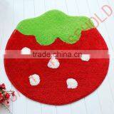 Strawberry Bath Mat Bathroom Set