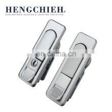 MS825 Zinc Alloy Gray Chrome Cabinet Push Button Panel Lock thumbnail-2
