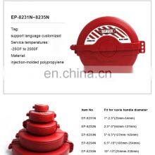 Industry High Quality Durable Polypropylene Safety Gate Valve Lockout thumbnail-5