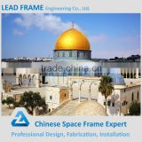 Prefabricated fiberglass roof stainless steel mosque dome