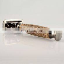 Private Label Razor Blade Black Bamboo Wood Double Edge Safety Razor thumbnail-4