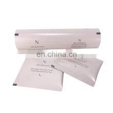 Custom Print Aluminum Foil Plastic Film Roll Cosmetic Liquid Makeup Pouches Sachet Roll Film Sunscreen Sachet Bag Film Roll thumbnail-1