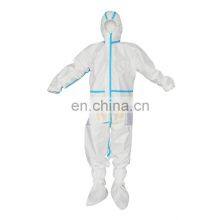 2020 Hot Selling Medical Disposable Protective Clothing With Blue Strip thumbnail-1