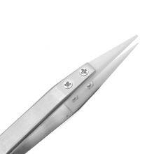 Ceramic Interchangeable Tweezers High Temperature and Anti-static Stainless Steel Flying Wire Tweezers High Precision Elbow thumbnail-5