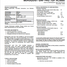 BERGQUIST GAP PAD HC5.0 BERGQUIST GPHC5.0 GAP PAD TGP HC5000 thumbnail-4
