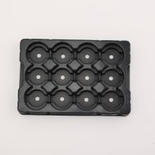 plastic PET perforate  blister pallets vacuum forming black plastic blister trays