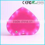 Heart Shape 6000mAh Power Bank Mobile Battery Charger Without Logo thumbnail-2