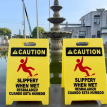 Outdoor PP Fluted Safety Sign – Durable Warning Marker for Hazard Areas thumbnail-3