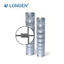 5ft Galvanized Knitted Woven Wire Mesh Farm Fence Deer/Goat Security With Welding & Cutting Services Factory Wholesale