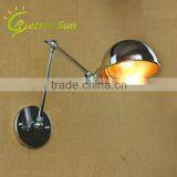 Adjustable Machine Arm Chrome Finished Corridor Wall Light for Home thumbnail-6