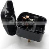 CE ROHS BSI Approved Nylon Schuko Germany EU to UK Ireland Singapore Plug Travel Adapter