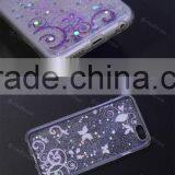 Hot Popular Heart Pattern With Glitter Tpu Cell Phone Cover Case thumbnail-3