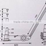 100T High Quality Penumatic Hydraulic Floor Jack for Sale thumbnail-5