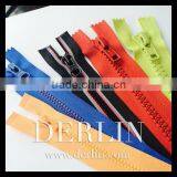 Red Black 2015 #3 #5 #8 #10 Size Derlin Resin Moulded Plastic Zipper thumbnail-2