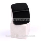 30mm Black Soapstone Square Ice Cubes Whiskey Stone for Drinks