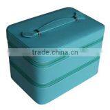 Charming Lady Love Practical Travel Style PU Cosmetic Organizer Box thumbnail-1