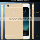 Luxury Aluminum Bumper Ultra-thin Mirror Back Metal Case Cover for Apple Iphone SE thumbnail-5