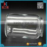 310g Clear Round Bottom Glass Storage Jar for Candy thumbnail-5