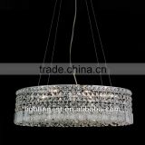 26" Bossolo Transitional Crystal oval Flush Mount Chandelier CW8030C26C