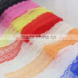 4.5cm Wide Dazzling Flat Lace Trimmings,DIY Trims Accessories For Clothing