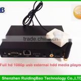 RDB Digital Signage Media Player Using IP Remote Control and Scheduled Playlists for advertisement DS009-49