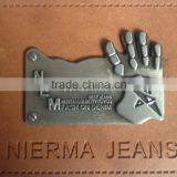 2015 Hot Popular pu Leather Label